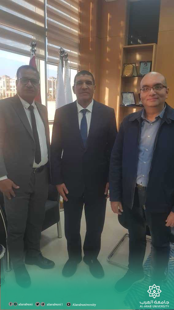 عميد كلية طب الأسنان بجامعة العرب يزور كلية طب الأسنان بجامعة الجلالة ويبحث آفاق التعاون الأكاديمي