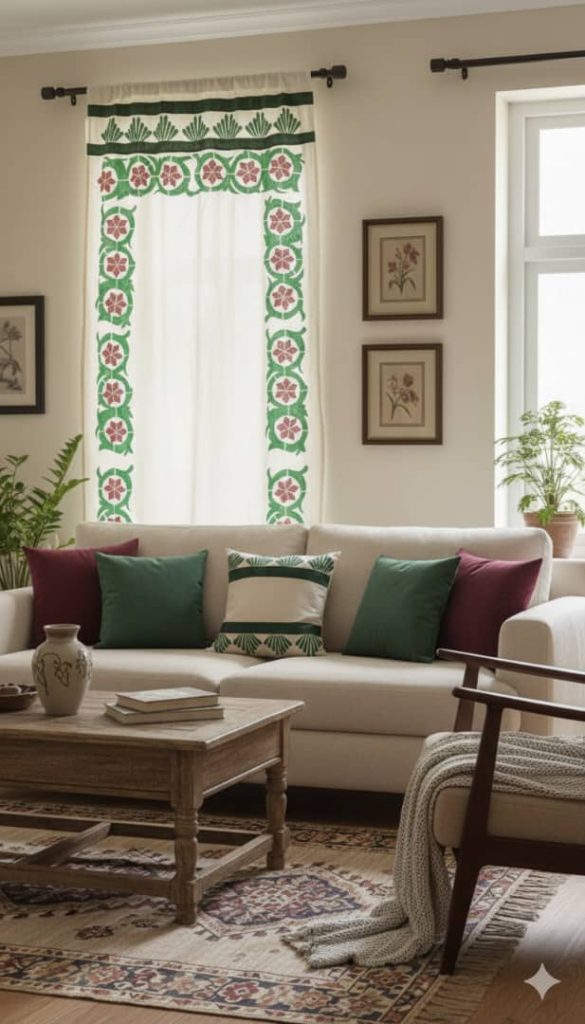 طلاب التصميم الداخلي يبدعون في إنتاج منسوجات مستوحاة من الطبيعة المحلية في اليمن