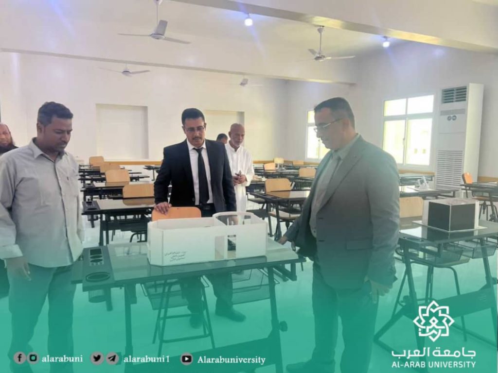 افتتاح مبنى كلية الهندسة وتقنية المعلومات بجامعة العرب