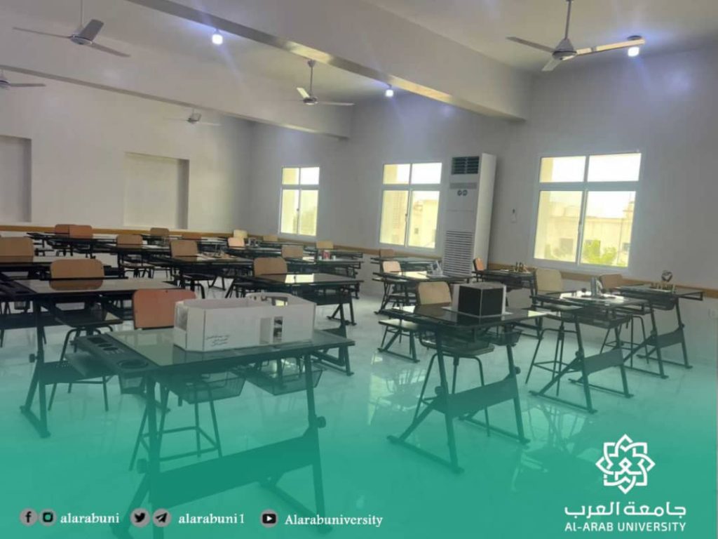 افتتاح مبنى كلية الهندسة وتقنية المعلومات بجامعة العرب
