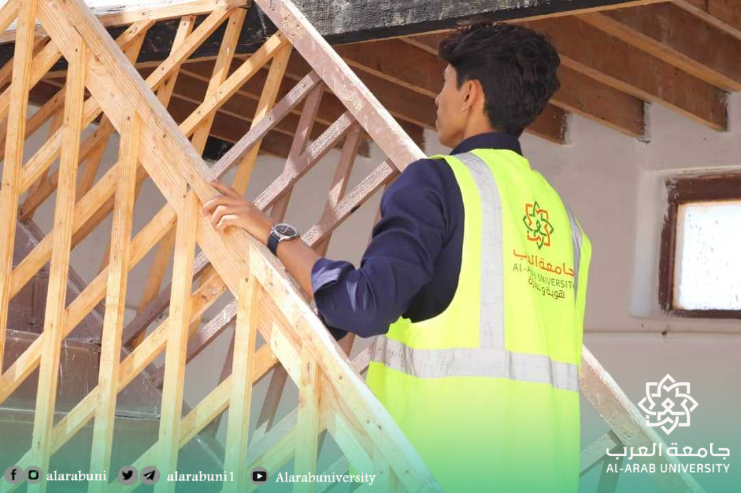 نزول ميداني لطلاب التصميم الداخلي (الديكور) مستوى ثالث بزيارة لقصر الباغ في مدينة غيل باوزير