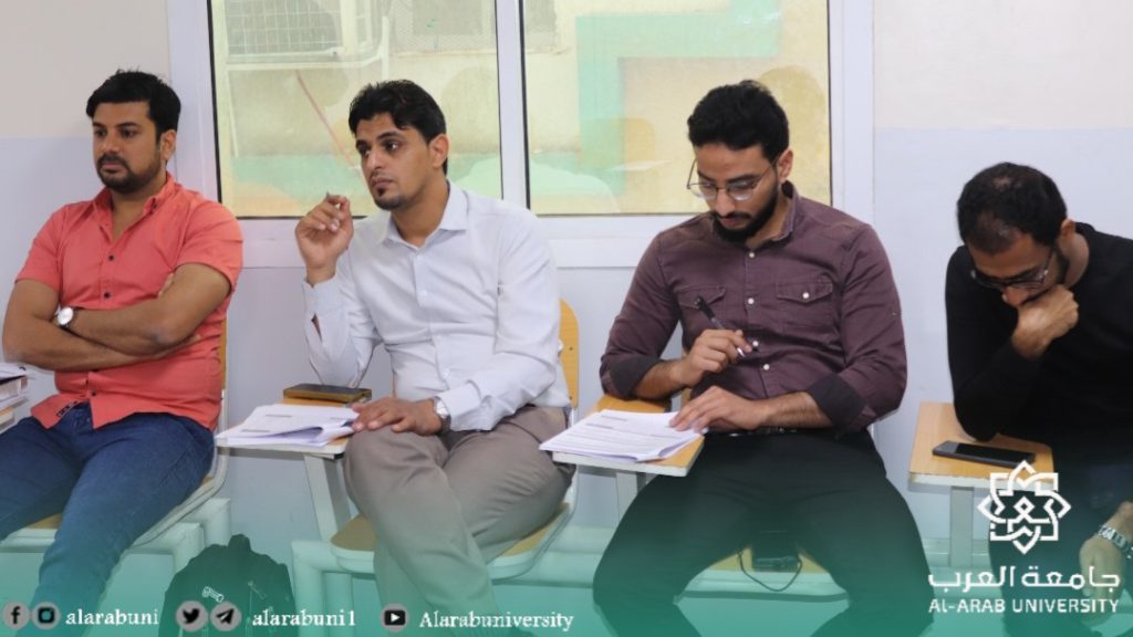 ورشة عمل بعنوان ( شرح تحديثات توصيف برنامج طب وجراحة الفم و الاسنان ) بكلية طب الاسنان بجامعة العرب