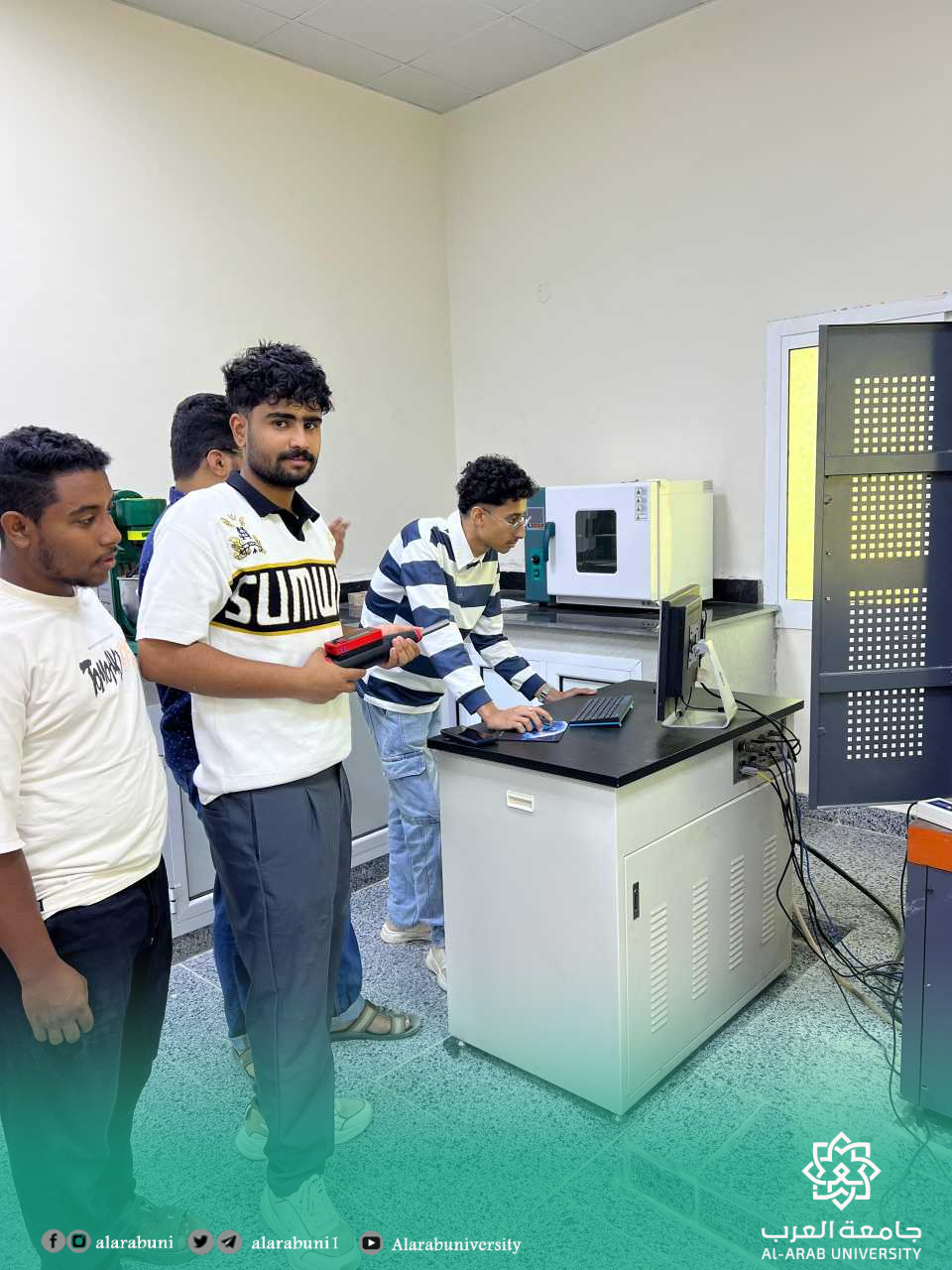 🔬| تطبيقات عملية متقدمة لطلاب الهندسة المدنية بجامعة العرب