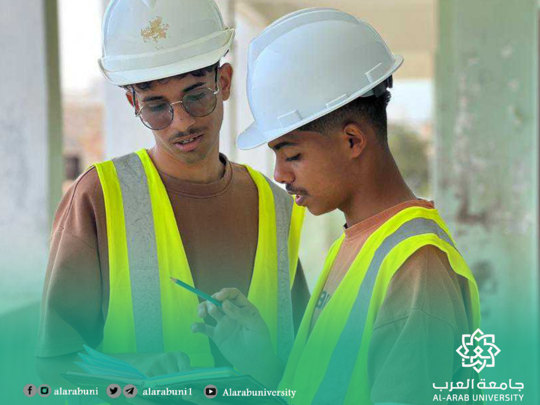 نزولًا ميدانيًا لطلاب قسم الهندسة المعمارية لأحد الأبنية التعليمية، مدرسة الإمام الشافعي (بنين)