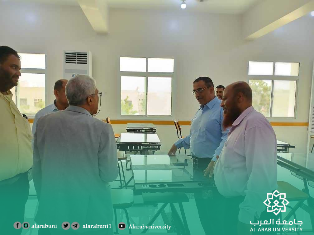 جامعة العرب تستقبل الأستاذ الدكتور خالد باسليم والوفد المرافق له