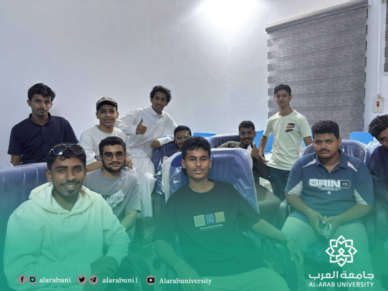 زيارة ميدانية لطلاب جامعة العرب إلى شركة عرب وير دوز