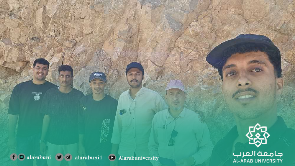طلاب هندسة التعدين ينفذون تطبيقًا موقعيًا ضمن مقرر ميكانيكا الصخور